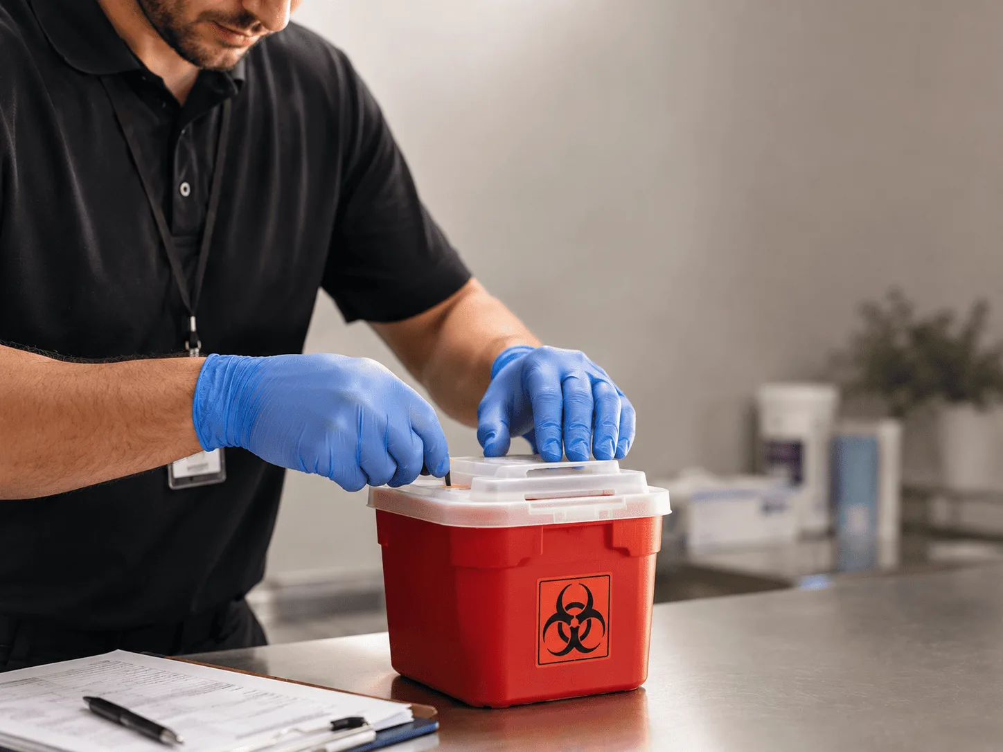 Why choose Sharps Waste Disposal in Cement City, MI